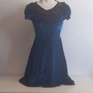 Miss Peregrine velvet steampunk dress